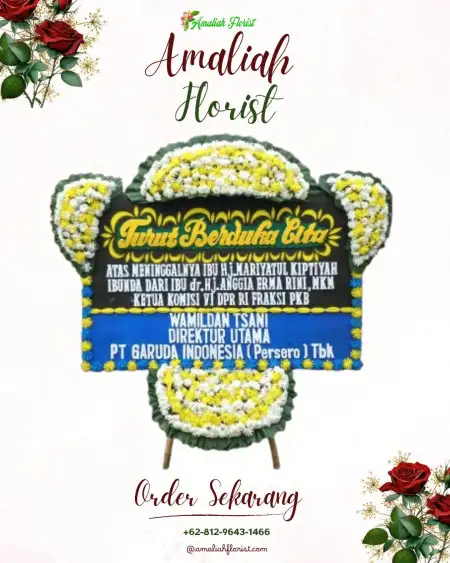 Papan Bunga Duka Warureja